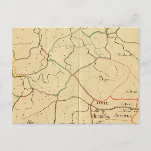 Österreich und Tschechische Republik 3 Postkarte (Vorderseite)