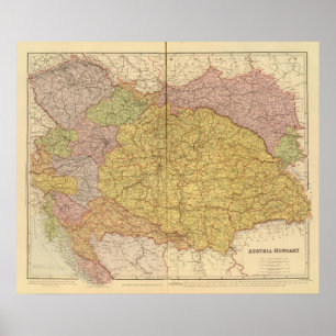 Österreich und Ungarn Poster