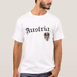 Österreich und Wappen T-Shirt