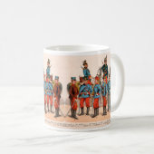Österreich-Ungarische Uniformen Kaffeetasse (VorderseiteRechts)