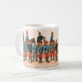 Österreich-Ungarische Uniformen Kaffeetasse (Vorderseite Links)
