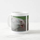 Österreich-Ungarischer Weißer Donkey Kaffeetasse (Vorderseite Links)