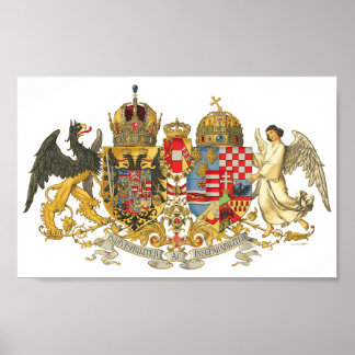 Österreich-Ungarn (1915-18) - Wappen-Portfolio Poster