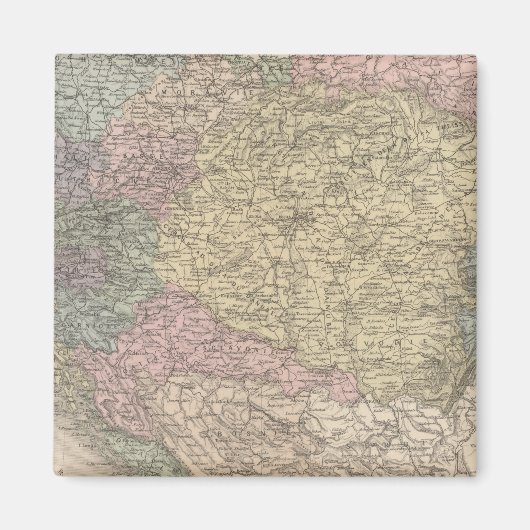 Österreich Ungarn Magnet (Vorne)