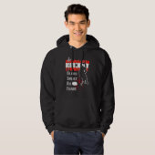 Österreich Unterstützer Blood Sweat No Fesions Eis Hoodie (Vorne ganz)