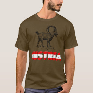 Österreich Urlaub Capricorn Alpen Gebirge Geschenk T-Shirt
