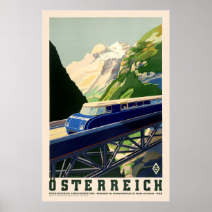 Österreich Vintage Poster 1935