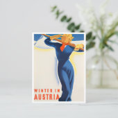 Österreich Vintage Reise Postkarte (Stehend Vorderseite)
