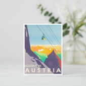 Österreich Vintage Reise Postkarte (Stehend Vorderseite)