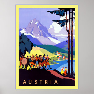 Österreich ~Vintage Travel Poster