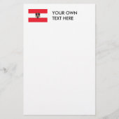 Österreich-Wappen Briefpapier (Vorderseite)