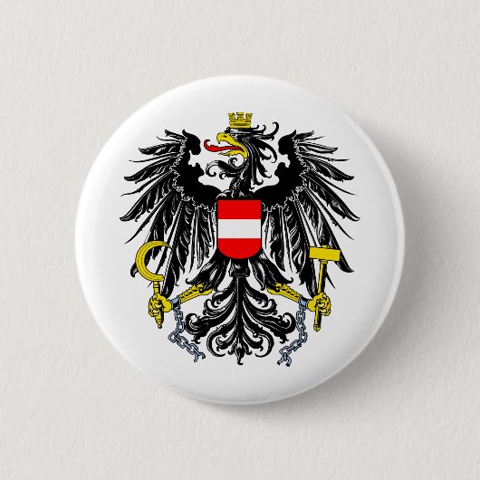Österreich Wappen Button (Vorderseite)