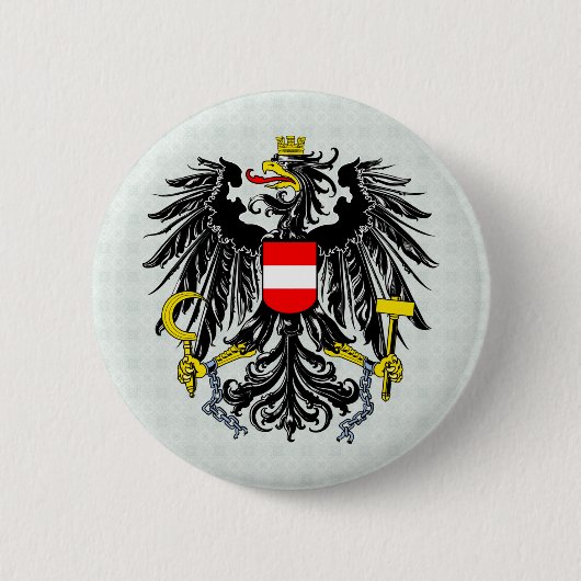 Österreich-Wappen Detail Button (Vorderseite)