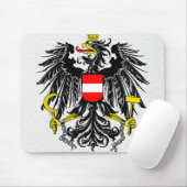 Österreich-Wappen Detail Mousepad (Mit Mouse)