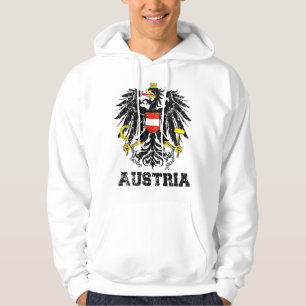 Österreich-Wappen Hoodie