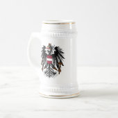 Österreich-Wappen Tasse (Vorderseite Links)