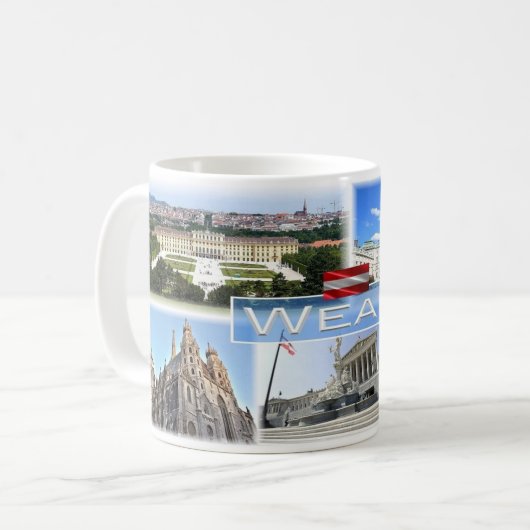 Österreich - Wean - Kaffeetasse (Vorderseite Links)