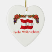 Österreich-Weihnachten Keramikornament (Rechts)