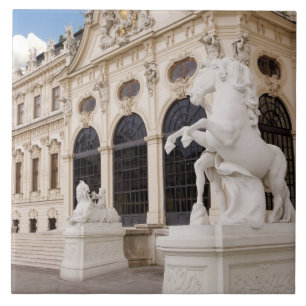 Österreich, Wien, Belvedere-Paläste, Oberes Fliese