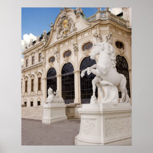 Österreich, Wien, Belvedere-Paläste, Oberes Poster
