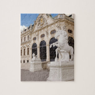 Österreich, Wien, Belvedere Paläste, Oberes Puzzle