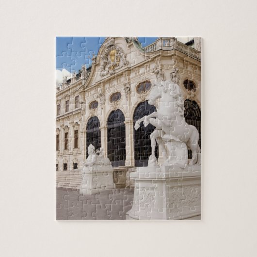 Österreich, Wien, Belvedere Paläste, Oberland Puzzle (Vertikal)