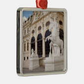 Österreich, Wien, Belvedere Paläste, Oberland Silbernes Ornament (Rechts)