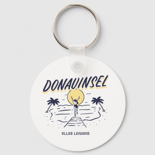Österreich Wien Donauinsel Fun Schlüsselanhänger (Vorderseite)