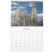 Österreich - WIEN - Kalender (Mär 2027)