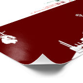 " Österreich: Wien U-Bahn SUBWAYmap ... Poster (Ecke)