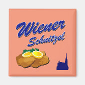Österreich Wiener Schnitzel  Magnet (Vorne)