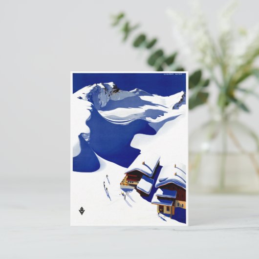 Österreich Wunschheim Restauriertes Vintage Travel Postkarte (Stehend Vorderseite)