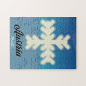 Österreich zum Skifahren Puzzle (Horizontal)