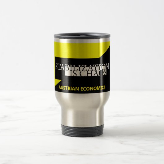 Österreicher Anarcho Kapitalismus Reisebecher (Mittel)