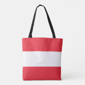 Österreichflagge Tasche (Rückseite)