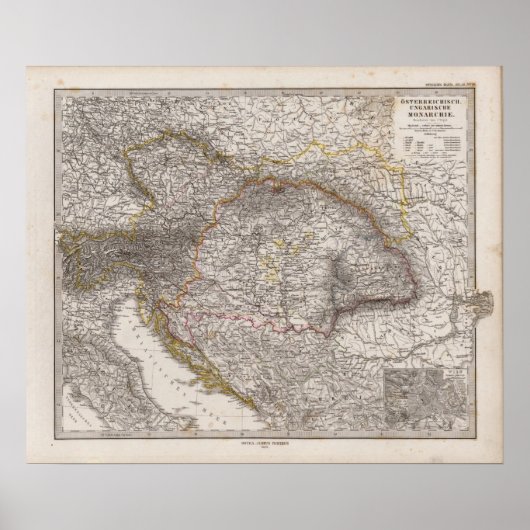 Österreichisch-Ungarische Monarchie Poster (Vorne)