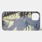 Österreichische Alpen 2004 Case-Mate iPhone Hülle (Rückseite (Horizontal))