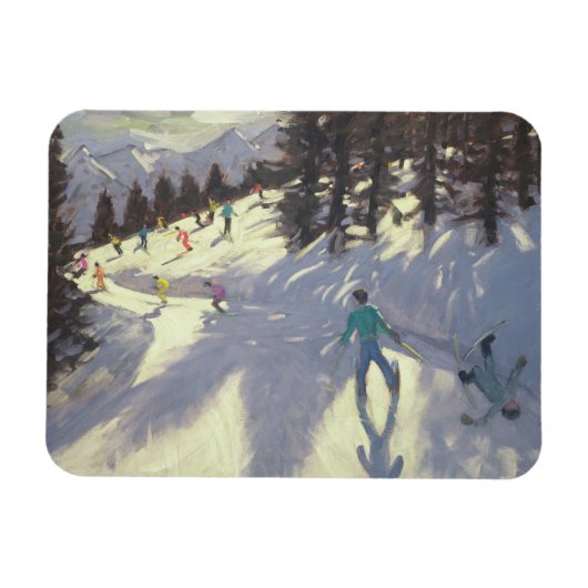 Österreichische Alpen 2004 Magnet (Horizontal)