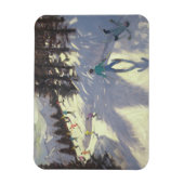 Österreichische Alpen 2004 Magnet (Vertikal)