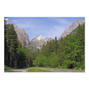 Österreichische Alpen Fotodruck