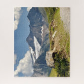 Österreichische Alpen Landschaftlich Mountain Jigs Puzzle (Vertikal)