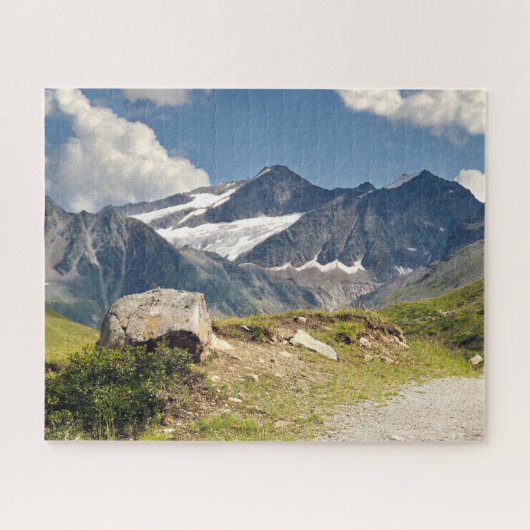 Österreichische Alpen Landschaftlich Mountain Jigs Puzzle (Horizontal)