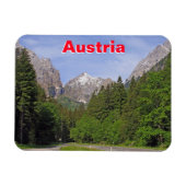 Österreichische Alpen Magnet (Horizontal)