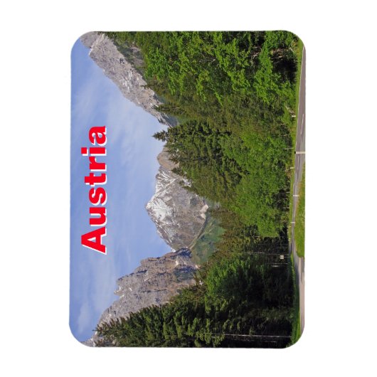 Österreichische Alpen Magnet (Vertikal)