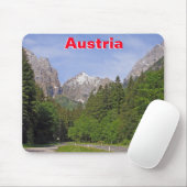 Österreichische Alpen Mousepad (Mit Mouse)
