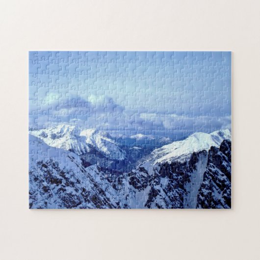 Österreichische Alpen Puzzle (Horizontal)
