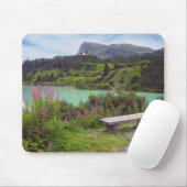Österreichische Alpen und Bank Mousepad (Mit Mouse)