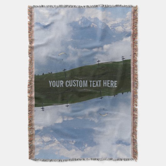 Österreichische Alpendecke Decke (Vorderseite Vertikal)