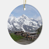 Österreichische Alpengewohnheitsverzierungen Keramik Ornament (Links)