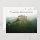 Österreichische Burgen Postkarte (Vorne/Hinten)